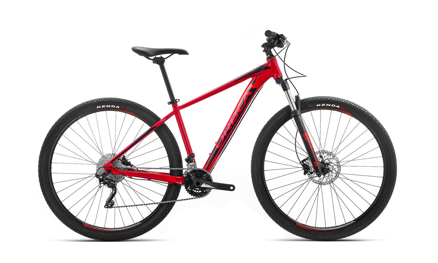 Фотографія Велосипед Orbea MX 29 10 (2019) 2019 Червоно-чорний 